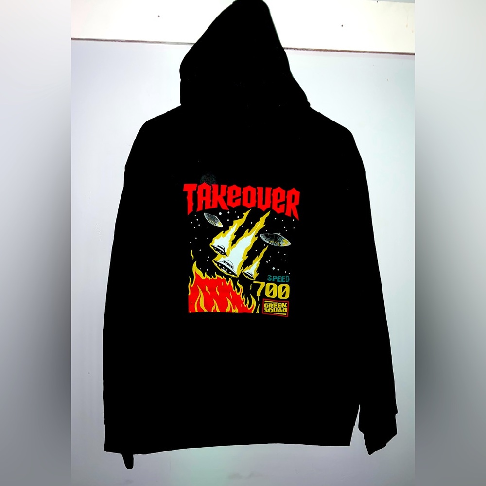 New ‼️👽 Vintage UFO Takeover Hoodie